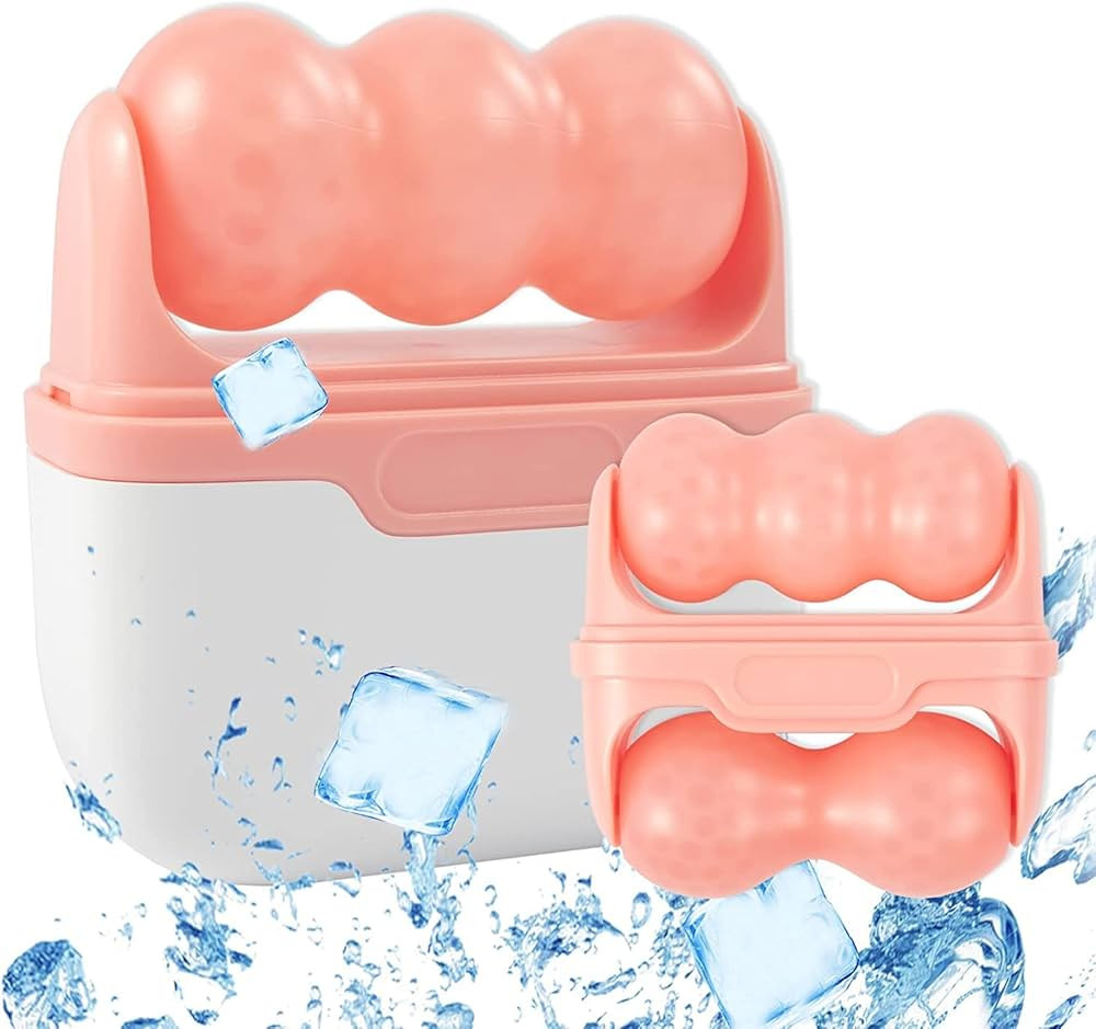DSWINCE 2-in-1 Ice Roller for Face Skin Care Tool Personal Skin Cooling Ice Roller Therapy Tools,... | Amazon (US)