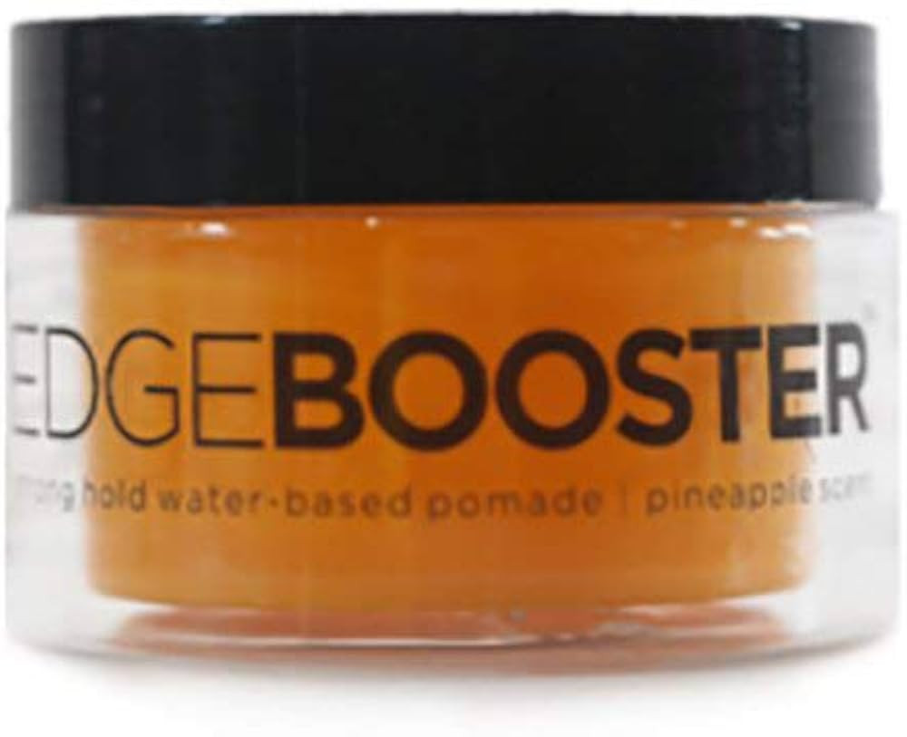 (2Pack) Style Factor Edge Booster Strong Hold Water-Based Pomade 3.38oz - Pineapple Scent | Amazon (US)