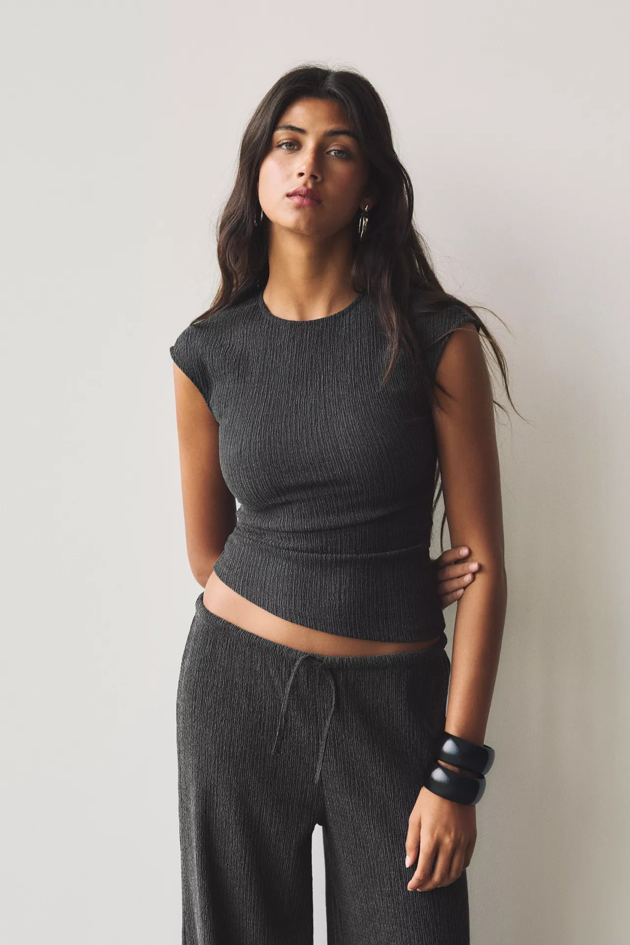 Crepe top | PULL and BEAR UK