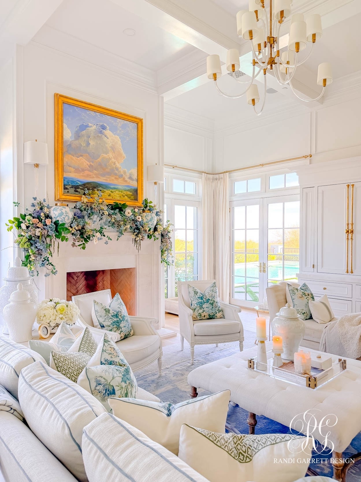 Spring family room decor 

#LTKHome #LTKSeasonal