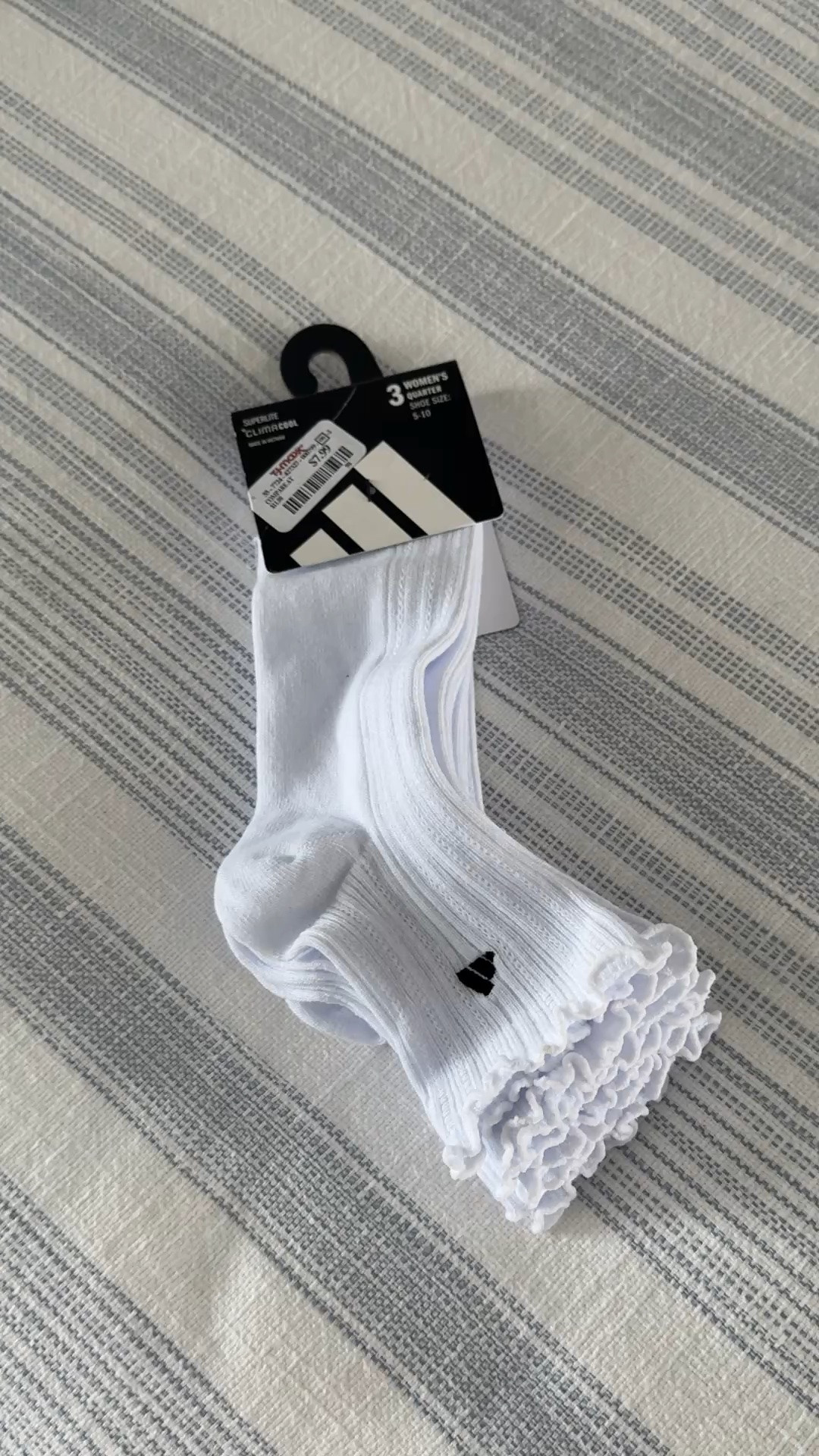 Super cute adidas ruffle socks for golf. I was able to get mine @tjmaxx but you can also find them on sale online.

#LTKdayinmylife #LTKfitnessgoals #LTKSaleAlert