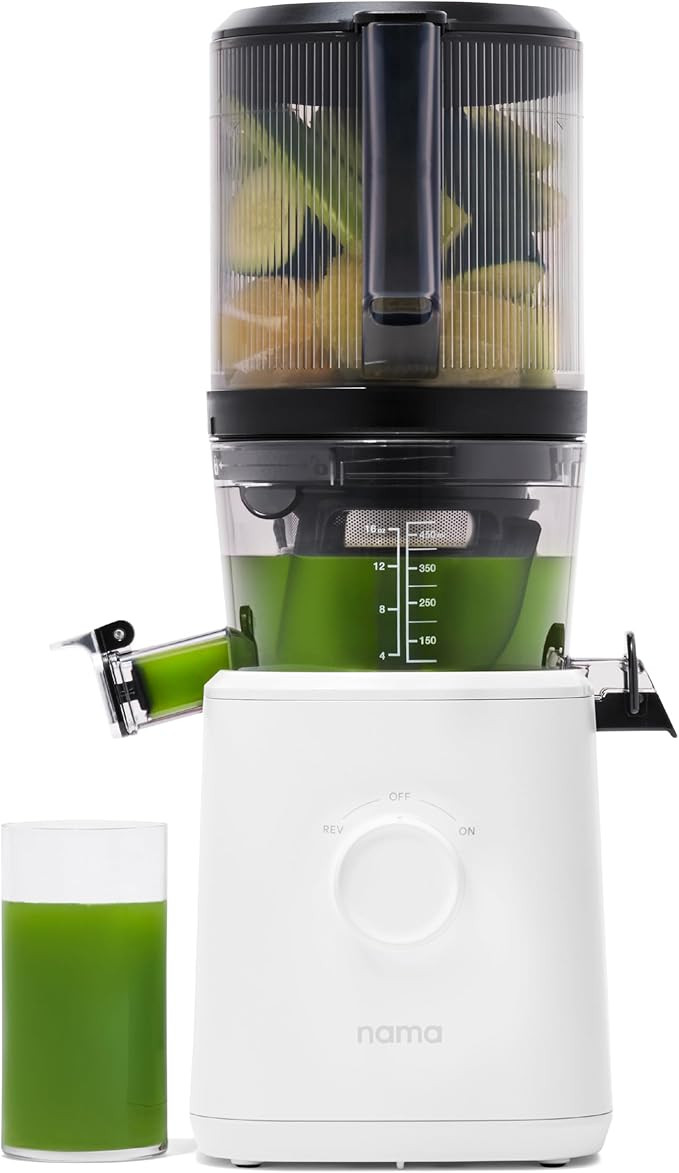 Nama J2 Cold Press Juicer – Self Feeding for Hands-Free Operation with Wide Mouth Hopper for Wh... | Amazon (US)