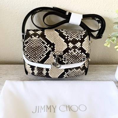 New Jimmy Choo snake print leather mini Crossbody Bag | eBay | eBay US