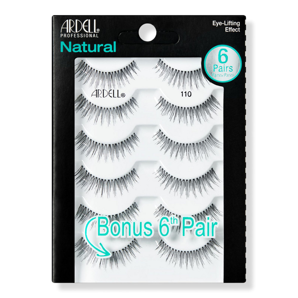 Ardell Natural #110 Black False Eyelashes Multipack | Ulta