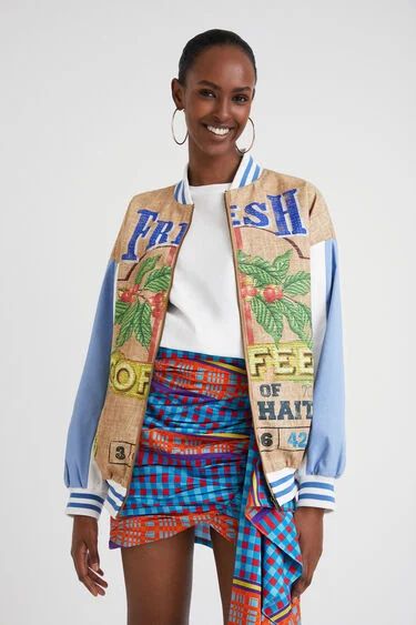 Stella Jean bomber jacket | Desigual (UK)