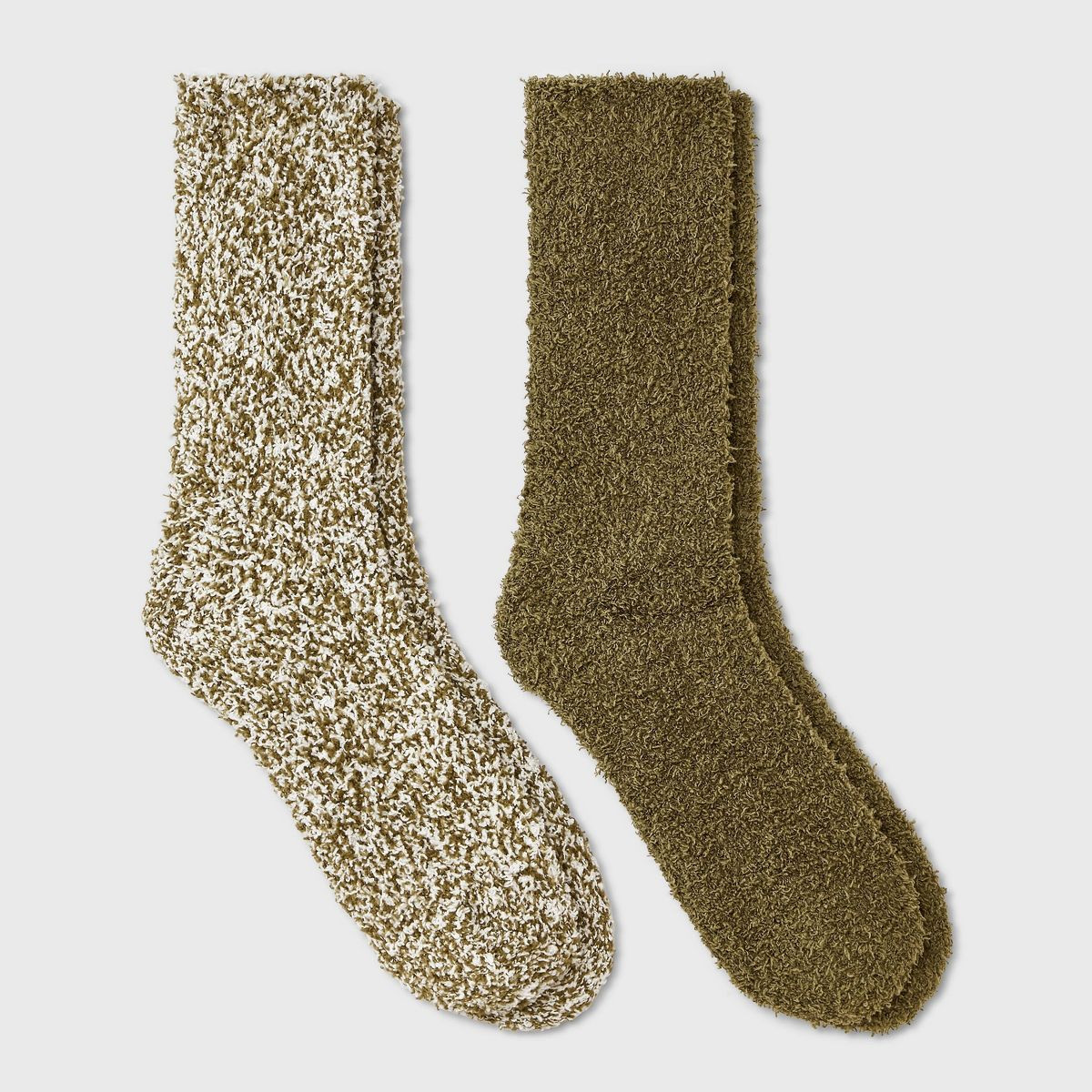 Women's Marled 2pk Cozy Crew Socks - Auden™ 4-10 | Target