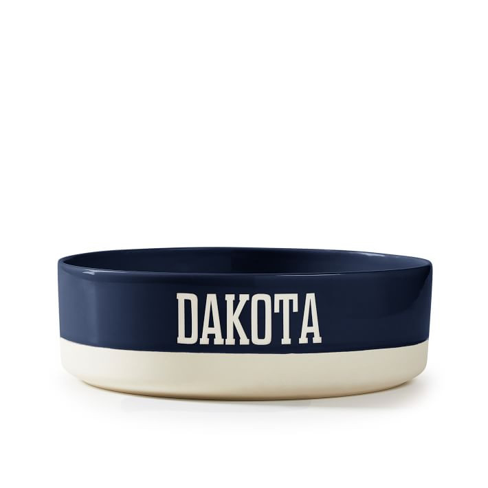 Dipped Ceramic Dog Bowl | Mark and Graham