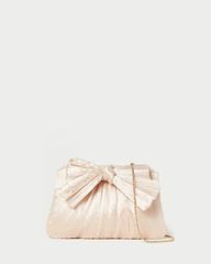 Rayne Almond Bow Clutch | Loeffler Randall