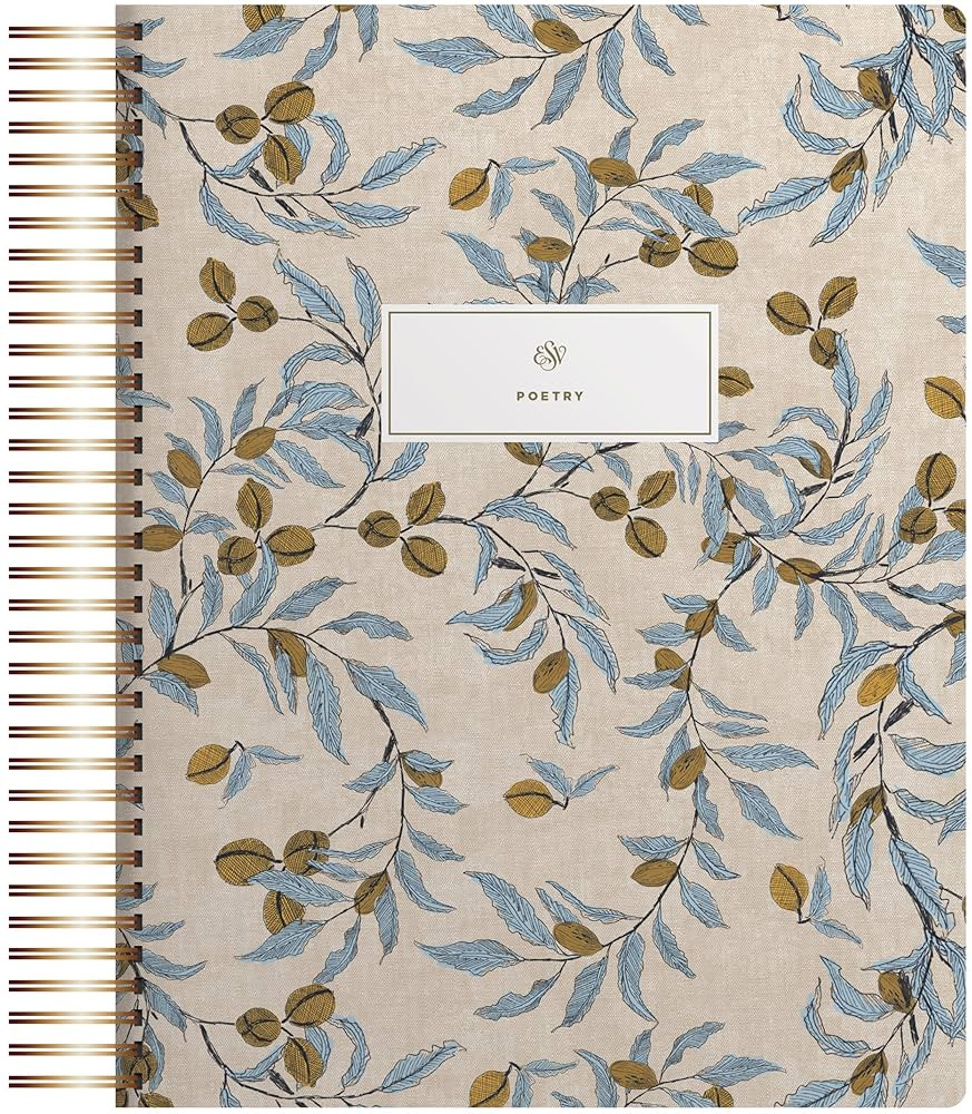 ESV Spiral-Bound Journaling Bible, Poetry (Hardcover, Cover Artwork by Lulie Wallace): Holy Bible... | Amazon (US)