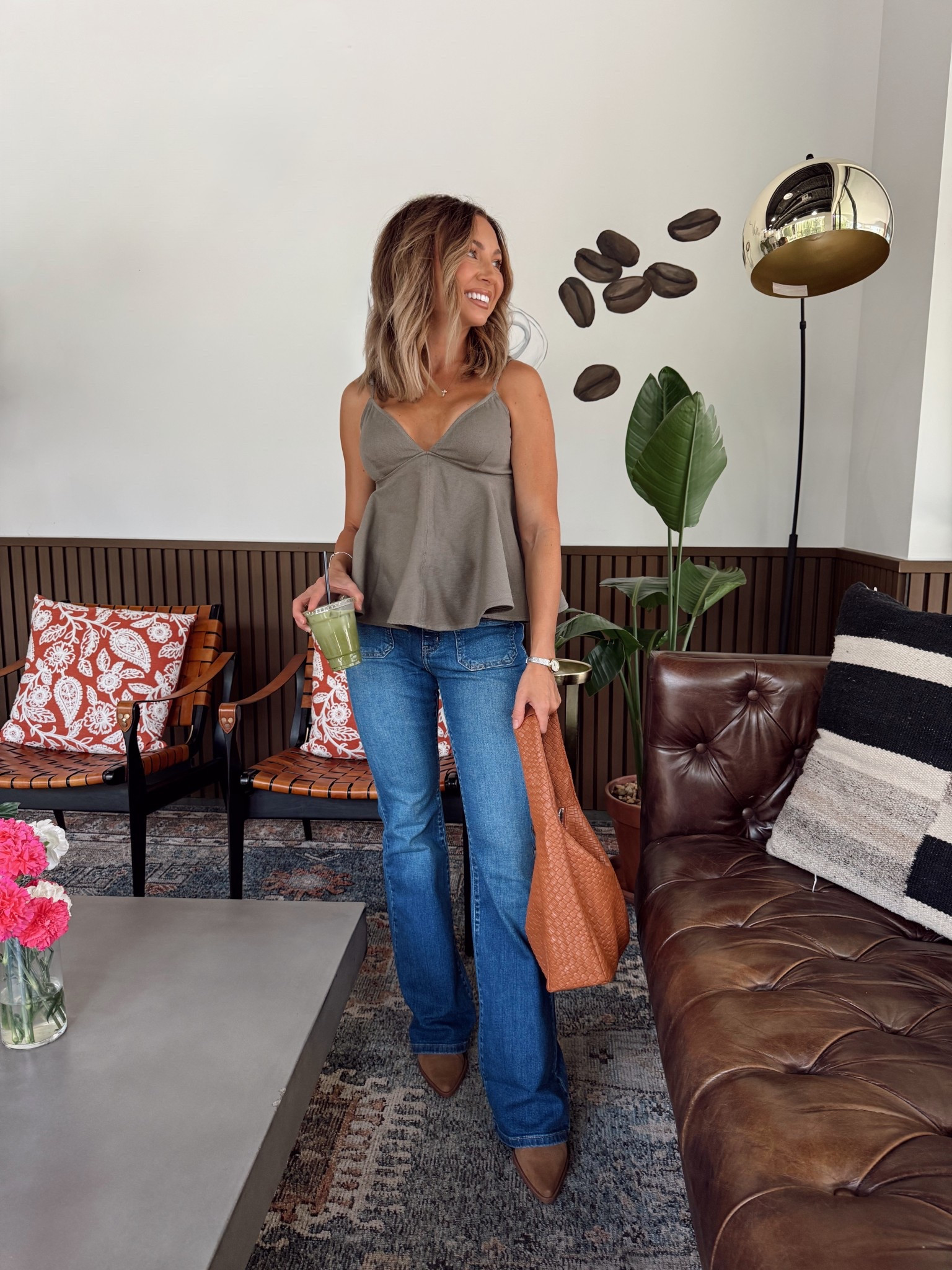 This Walmart denim tank is SO CUTE! Wearing a size XS! My jeans are part of the nsale and under $65. Wearing a size 26! 

#LTKSeasonal #LTKFindsUnder50 #LTKStyleTip