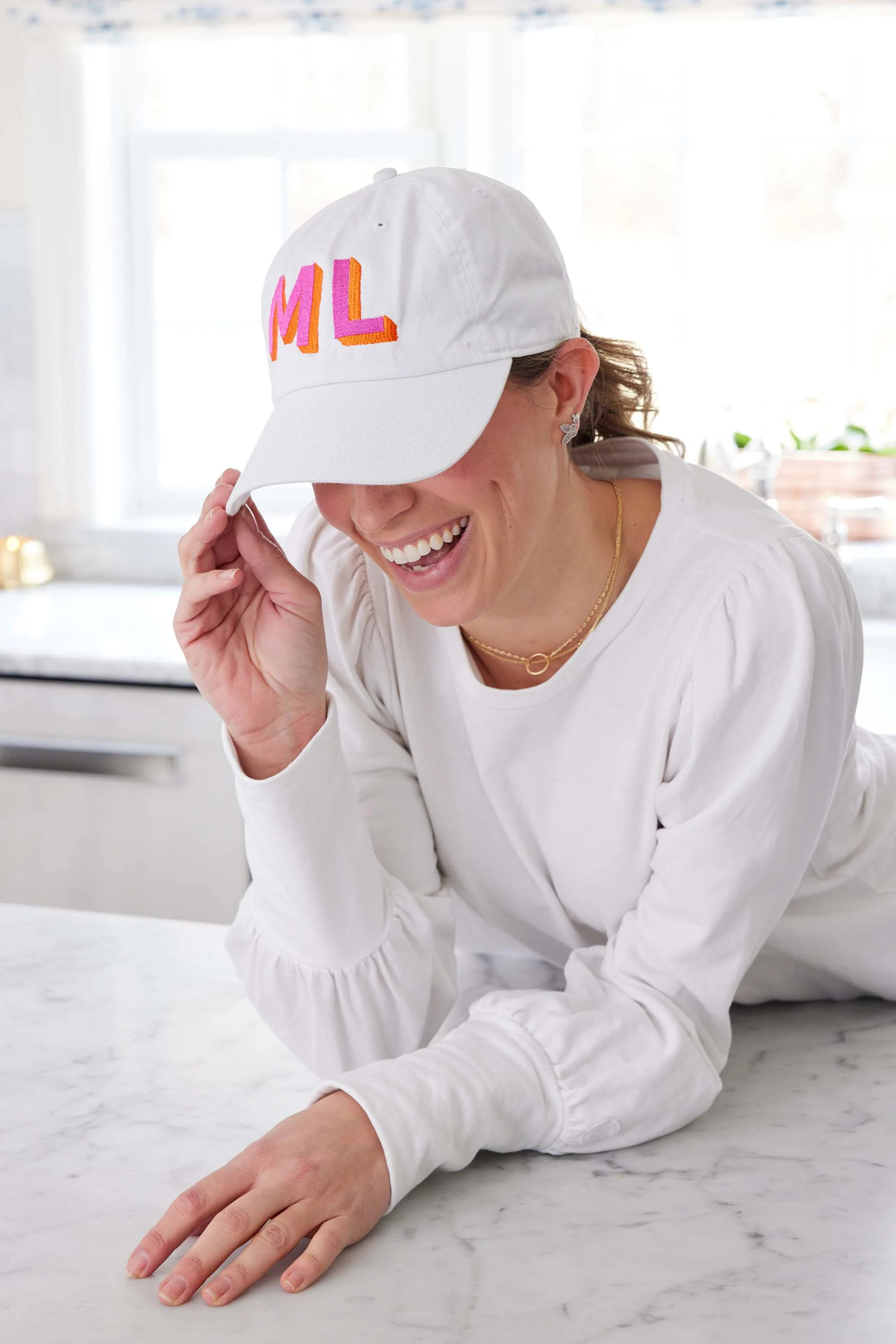 Classic Initial Hat | The Monogram Corner