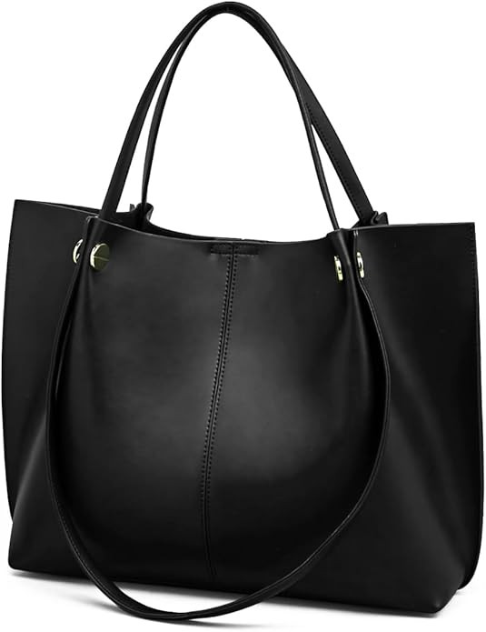 FOXLOVER Genuine Leather Shoulder Bags for Women Large Capacity Women's Tote Top-Handle Handbags ... | Amazon (US)