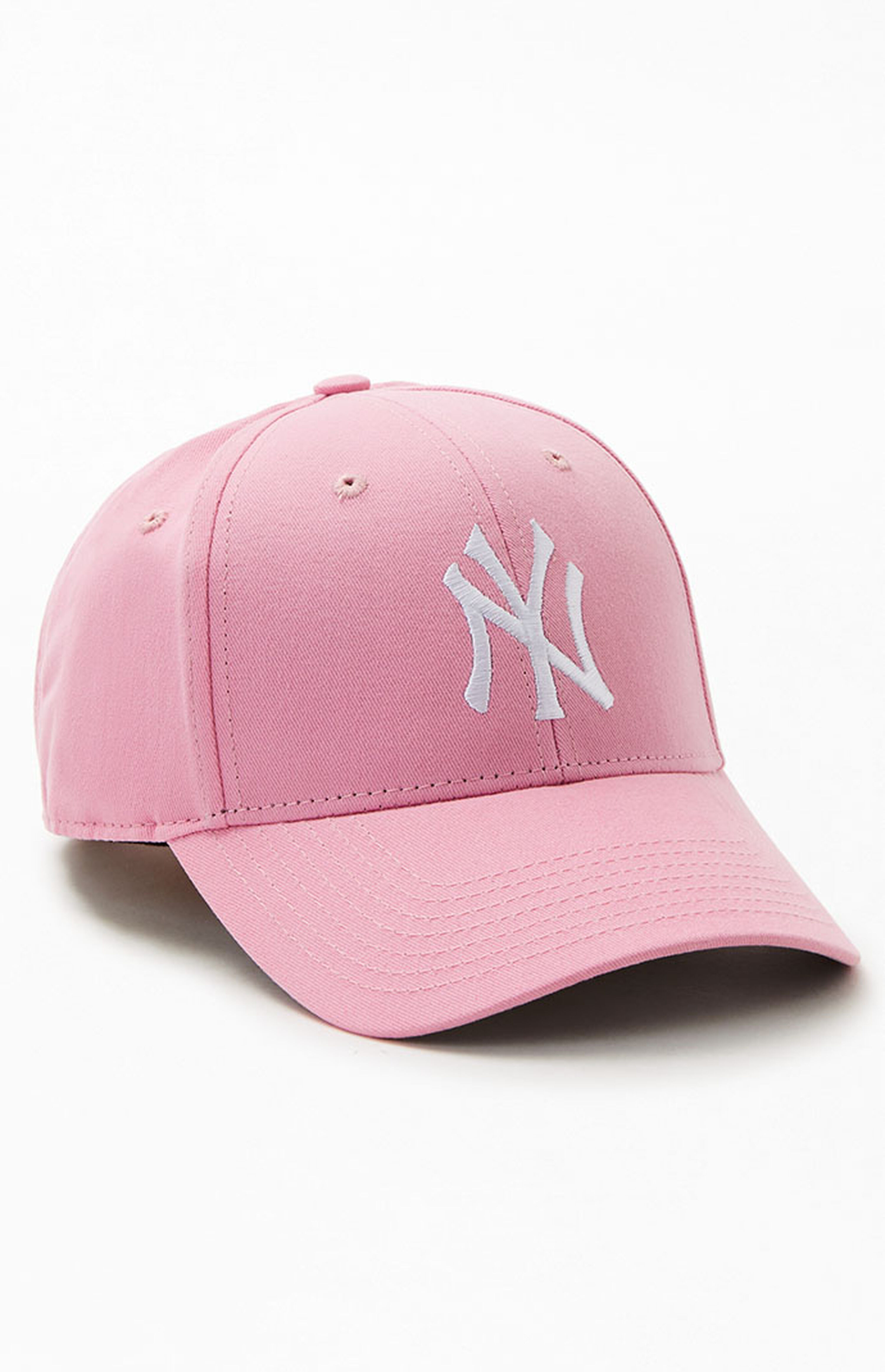 47 Brand Kids Pink NY Yankees Velcro Back Hat | PacSun