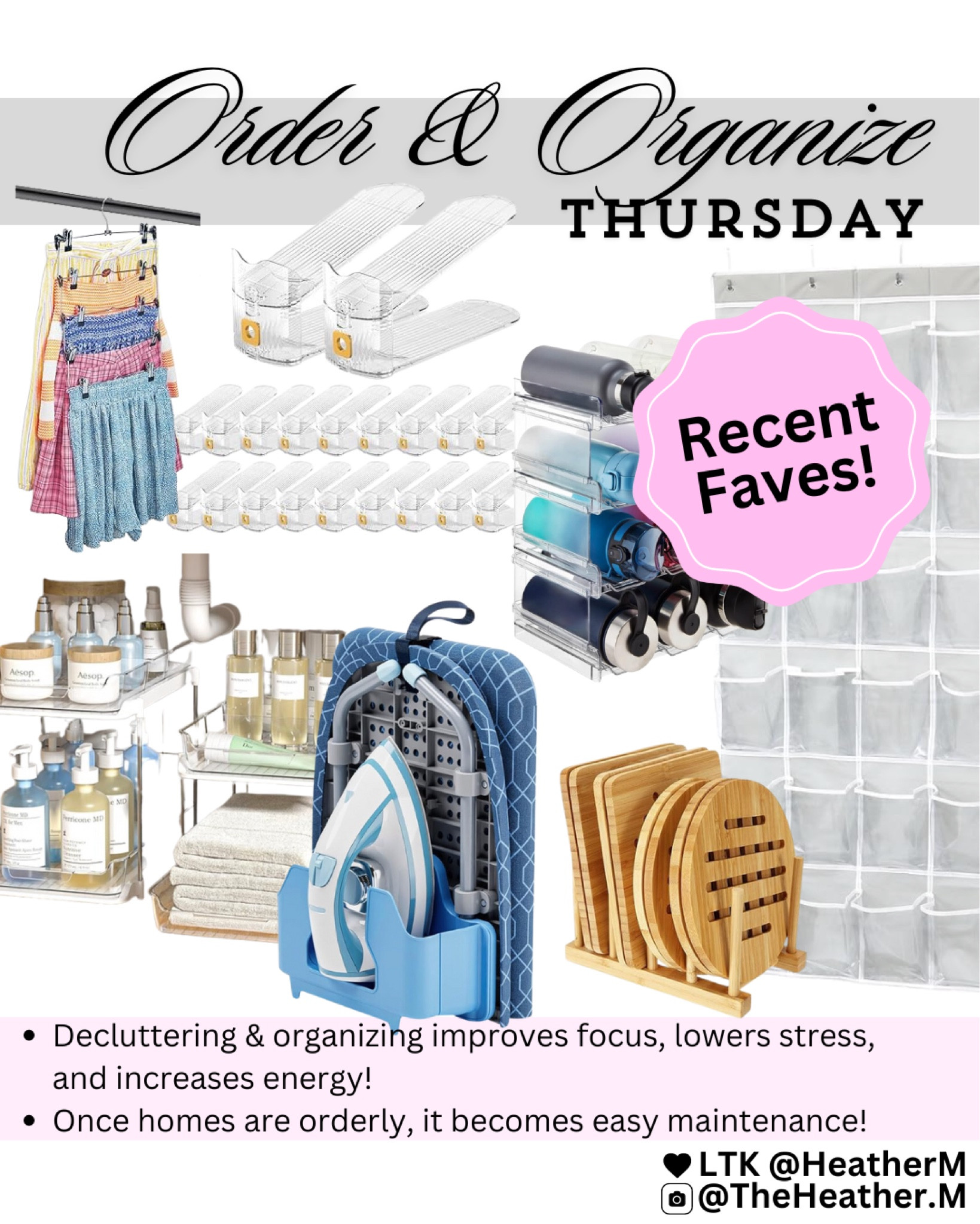 🤍 tidy home = tidy mind. If you know me you know I’m a sucker for minimalistic spaces and LOVE all things organization! Shop my faves! 🤗

#LTKHome #LTKSeasonal