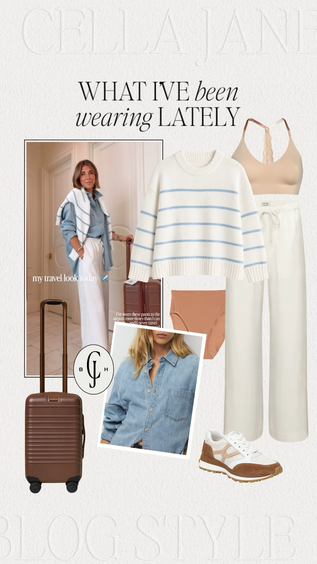 Comfy and cozy airport outfit! I’ve worn these pants to the airport more times than I can count @Aritzia

#LTKootd #LTKOver40 #LTKTravel