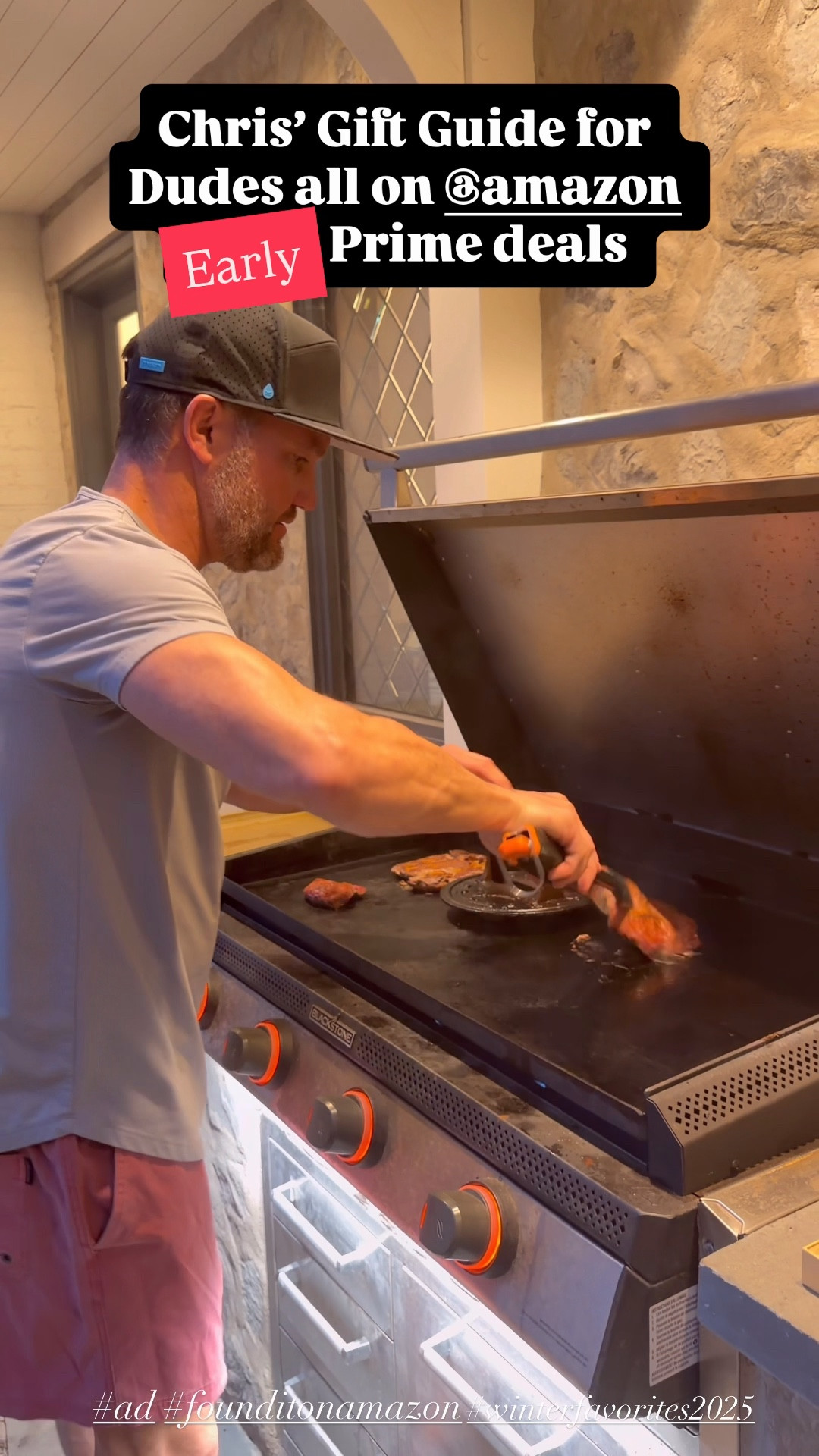 Gift guide for dudes all on @amazon early prime deals now. 
Wireless meat thermometer 
Scoop hem t shirts (set of 3)
Swim shorts and casual shorts 
Meat press 
Mini chain saw 


#LTKGiftGuide #LTKSaleAlert #LTKMens