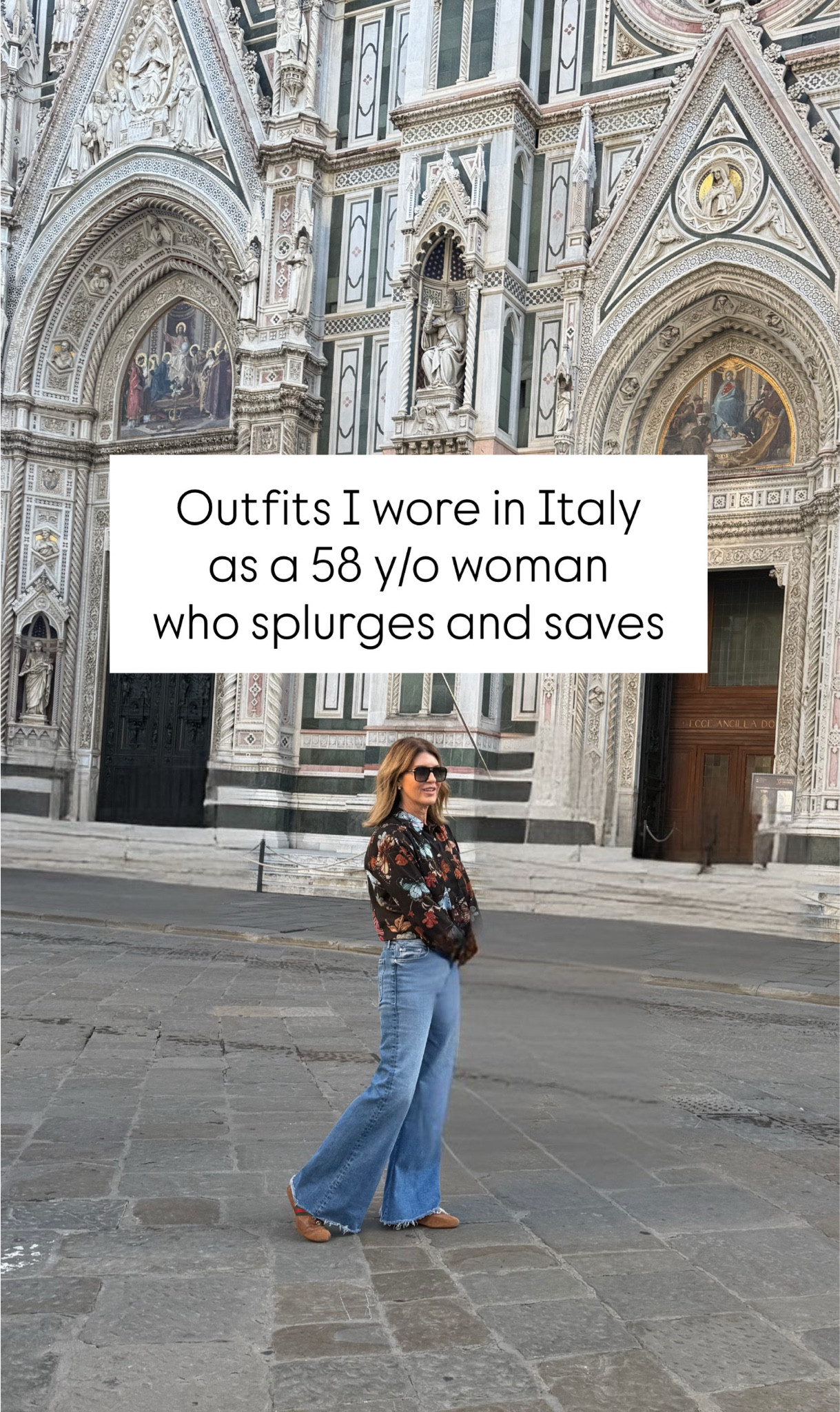Outfits I wore in Florence and Venice as a 58 year old mom of 3 and yay yay to 3 

#LTKOver40 #LTKTravel