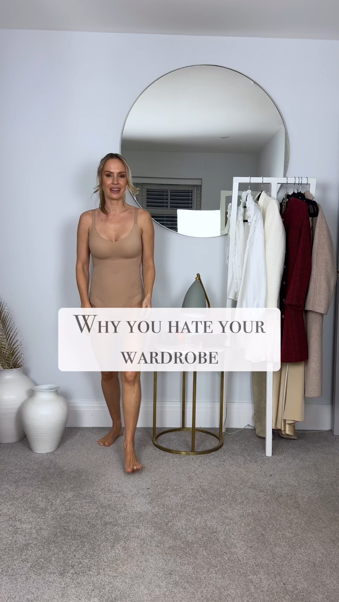 This is why you hate your wardrobe

(And I will also give you the solutions to fix it.)

1. You have too many items, and most of them are mismatched, tied to old trends, or pieces you once loved but no longer want to wear.

The solution – A proper clear-out is the only way to solve this. Without it, you will never be able to see or reach the items you actually want to wear.

2. Your wardrobe is living in either the past or the future. You are holding on to styles and pieces that defined you years ago and no longer suit or fit, or you are keeping aspirational items you plan to wear “one day”.

Solution – Remove anything that doesn’t align with who you are today, the body you have now and the lifestyle you are living in the present.

3. You don’t have a plan when you shop. You buy into trends and items you think you’re “meant” to own instead of what you actually need and want.

Solution – Create a buying plan before you shop. Review what you own, assess the gaps, and identify the pieces that will make the rest of your wardrobe work harder for you.

There are plenty more reasons and solutions for why you might hate your wardrobe. Are any of the three above true for you, or is there another reason?

🤍You can find the items I’m wearing in my link in bio, or just comment “link” and I will DM the links to you.🤍

…and if you want to begin your own wardrobe journey, start with the 7 Day Wardrobe Reset. Comment “reset” and I will send you a DM. (Use the code FIRST40 for 40% off.)

#tessmontgomery #wardrobeexpert #clevershopping #oldmoneystyle

#LTKstorytime #LTKgrwm #LTKOver40