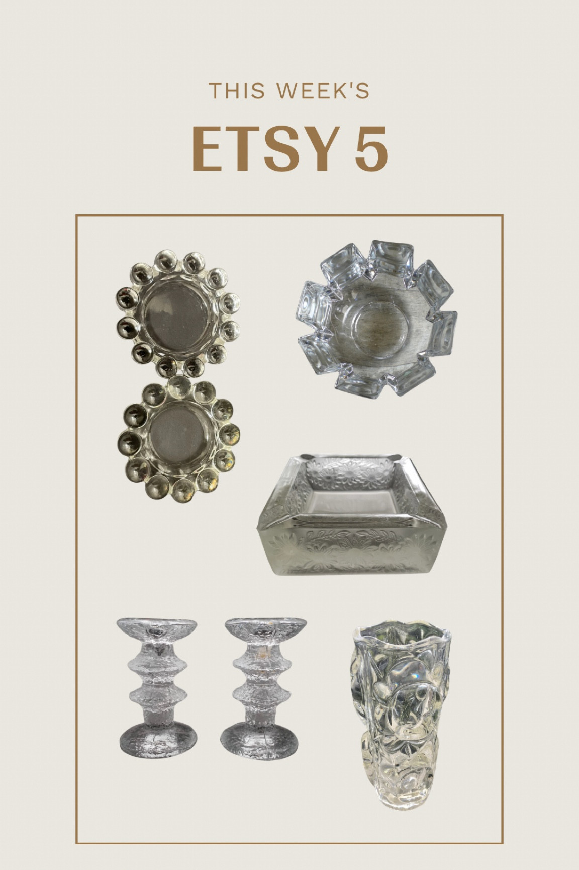 glassware spotlight for this week’s Etsy 5 🪩

#LTKhome