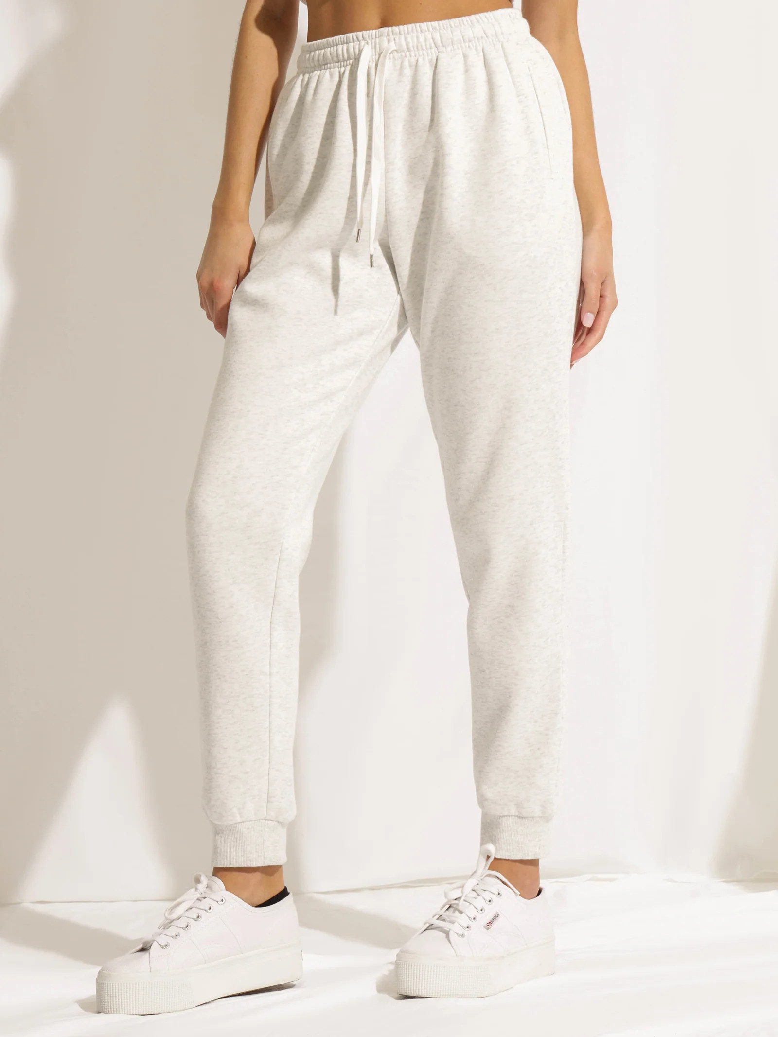 Nude Lucy - Carter Classic Trackpants in Grey Marle | Glue Store (Australia & NZ)