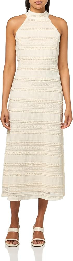 Anne Klein Women's Halter Neck Modern Midi Dress | Amazon (US)