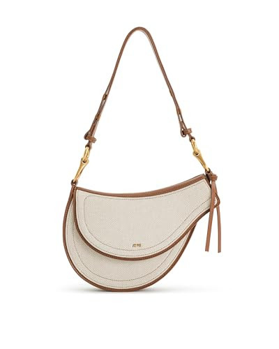 JW PEI Women's Ashlie Crossbody Bag - Brown Canvas | Amazon (US)