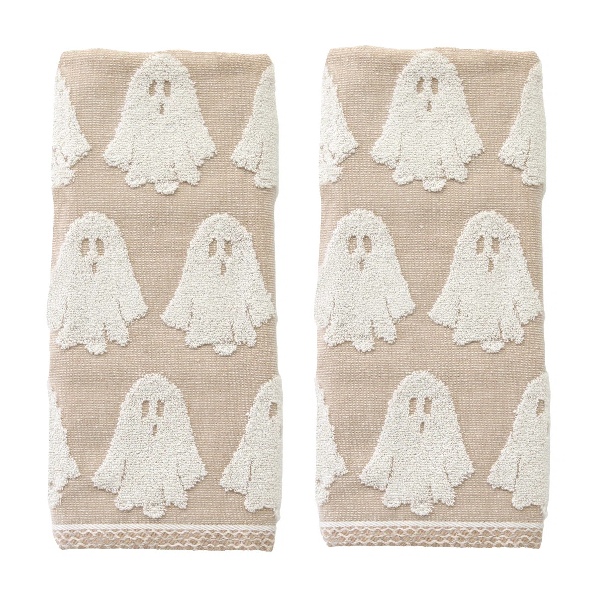 GHOST JACQUARD HAND-TAN (Set of 2) | Wayfair North America