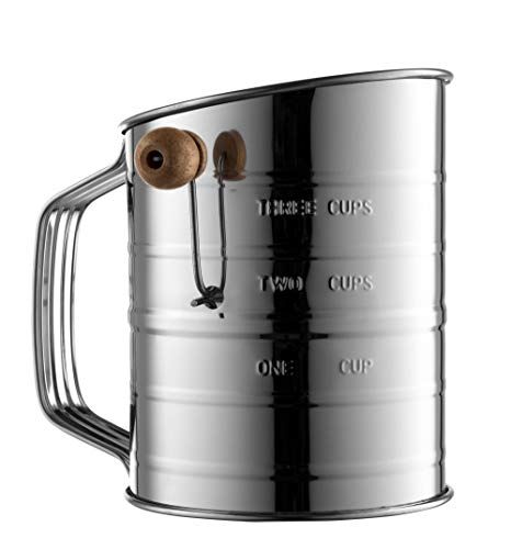 Bellemain Stainless Steel 3 Cup Flour Sifter | Amazon (US)