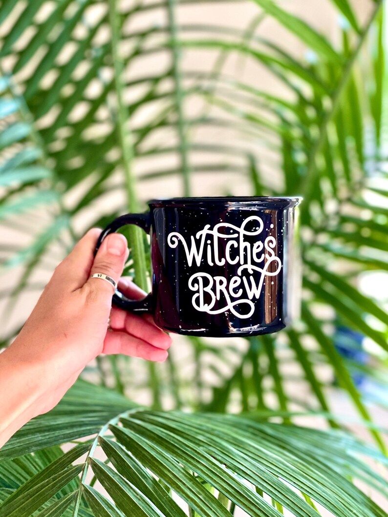 Black Witches Brew Campfire Mug | Etsy | Etsy (US)
