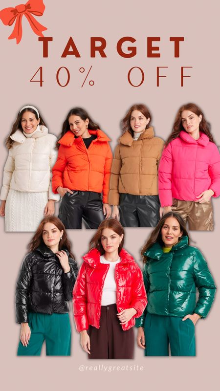 Target women’s puffer coat on major sale! 

#LTKSeasonal #LTKGiftGuide #LTKCyberWeek