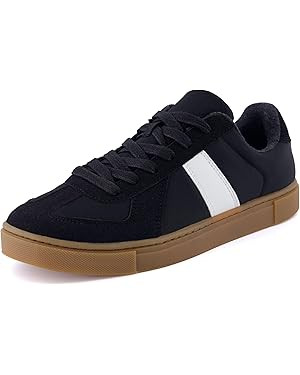 CUSHIONAIRE Women's Bailey lace up Sneaker +Comfort Foam, Wide Widths Available | Amazon (US)
