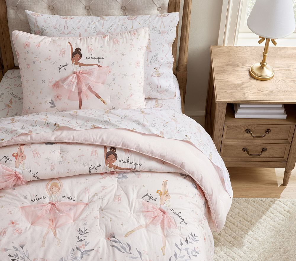 Ballerina Comforter &amp; Shams | Pottery Barn Kids