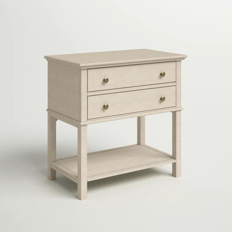 Ardaghmore 30'' Tall 2 - Drawer Nightstand | Wayfair North America