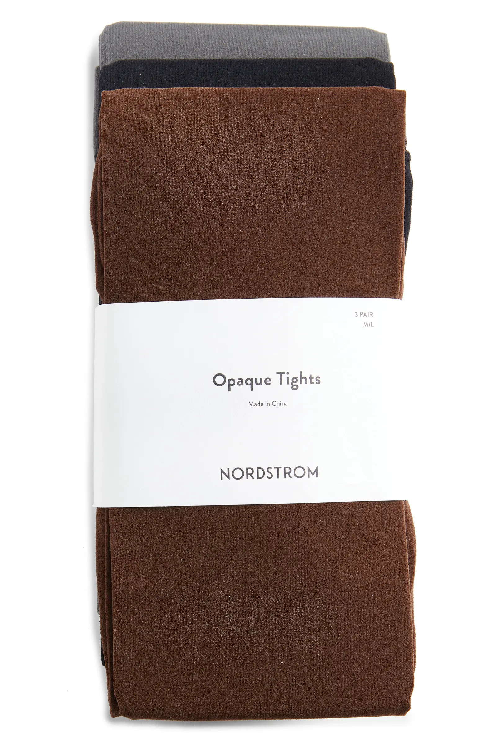 Nordstrom Assorted 3-Pack Opaque Tights | Nordstrom | Nordstrom