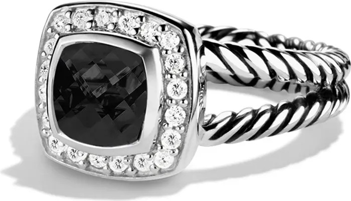 Albion Petite Ring with Semiprecious Stone & Diamonds | Nordstrom