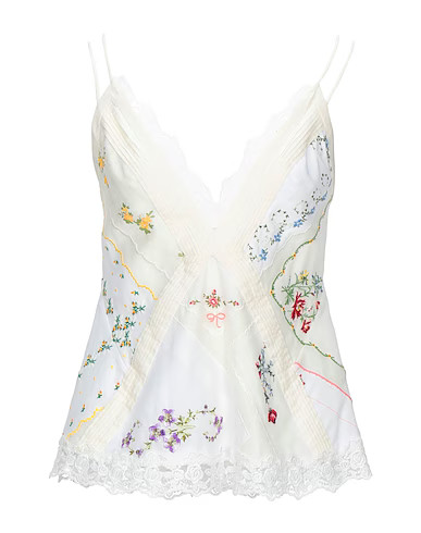 TORY BURCH  | Ivory Women‘s Cami  | YOOX | YOOX (US)