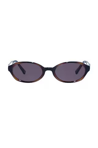 Le Specs Lunita in Tort & Smokey Brown Mono from Revolve.com | Revolve Clothing (Global)