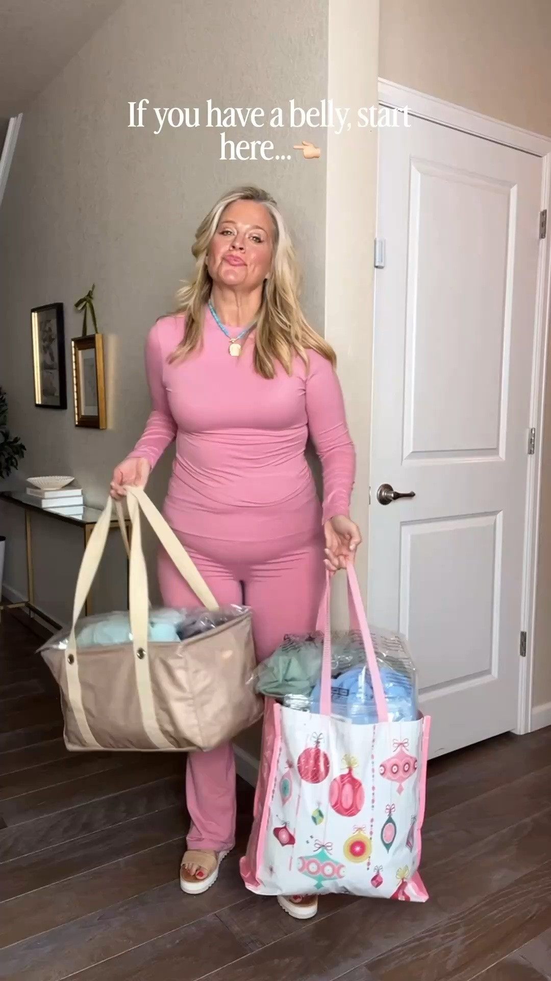✨Tap the bell, save and ❤️ for over 40 fashion, midlife style, midsize fashion and luxury looks for less. 

If you have a belly, start here. 🤍

Somewhere between changing hormones, summer heat, and a body that doesn’t respond the way it used to, getting dressed stopped feeling easy.

I spent way too much time blaming my body when the truth was simple:

I was wearing the wrong pieces.

Now I follow three simple principles:

✨ Lift – draw the eye upward
✨ Skim – glide over the belly instead of clinging
✨ Balance – create proportion from head to toe

These Amazon finds do exactly that.

No squeezing.
No shapewear required.
No hiding.

Just pieces that help you feel comfortable, confident, and put together again.

Because the goal isn’t looking 25.

The goal is feeling beautiful in the body you have today.

👑 Helping you look good, feel good.-Lindsey Denver   

Check back daily for belly-friendly style, confidence, and Outfit Physics™.

#LTKOver40 #LTKMidsize #LTKPlusSize