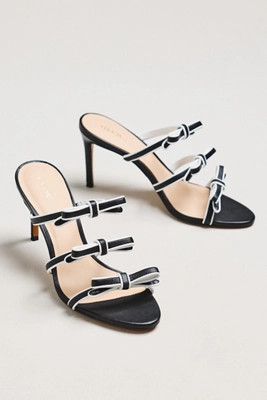 Maeve Triple-Bow Kitten Heels | Anthropologie (US)