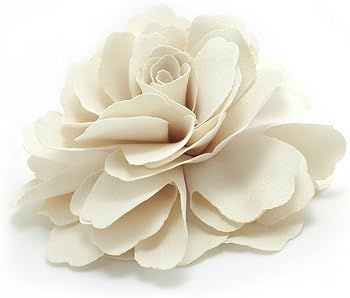 Camellias Flower Hair Clip and Brooch Pin 1 PCS(Cream) (A74) | Amazon (US)