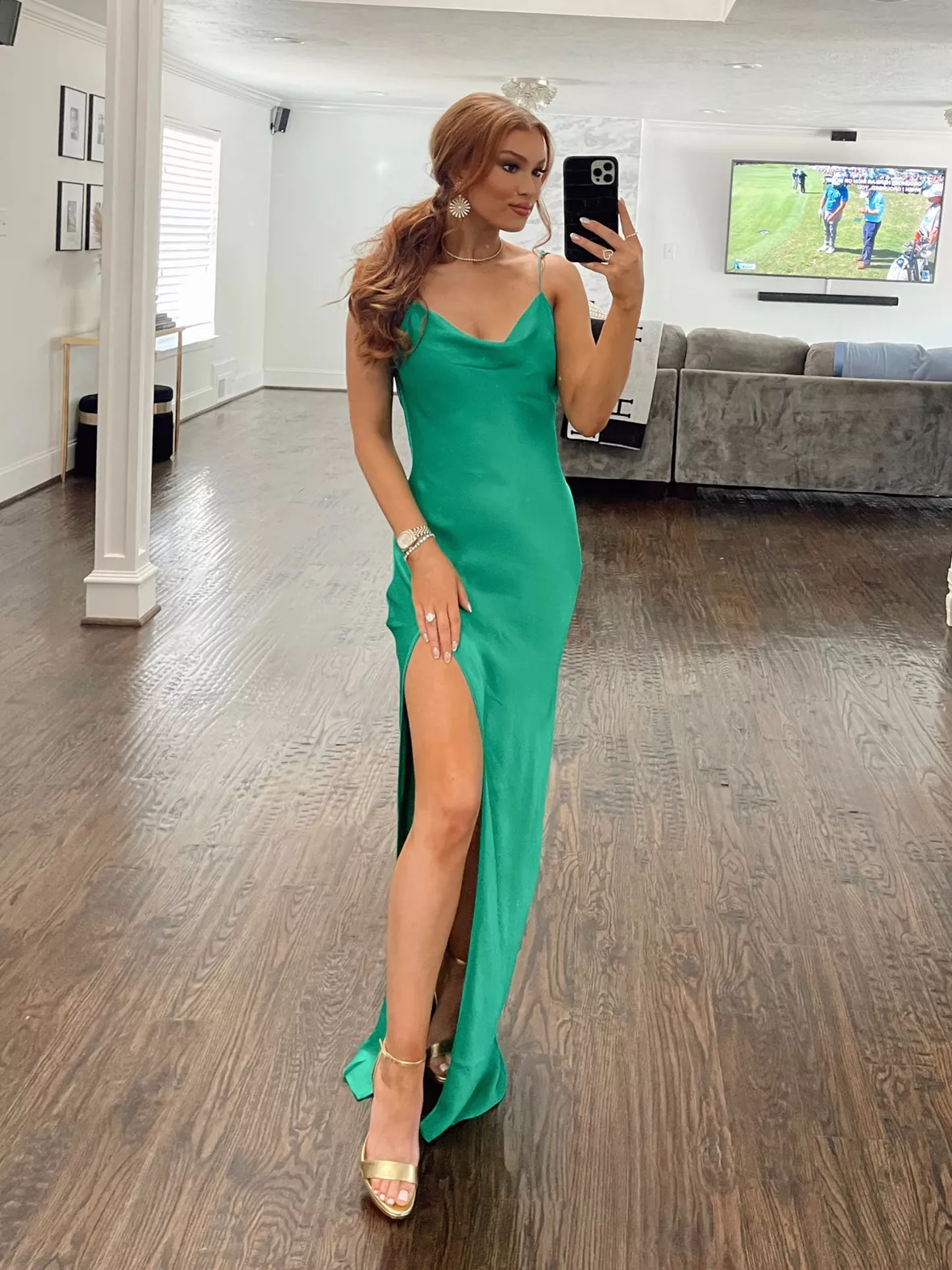 Jade Green Dress