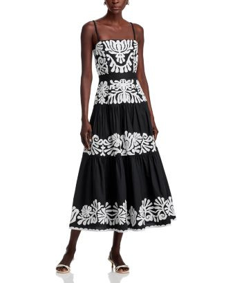 Agathe Appliquéd Midi Dress | Bloomingdale's (US)