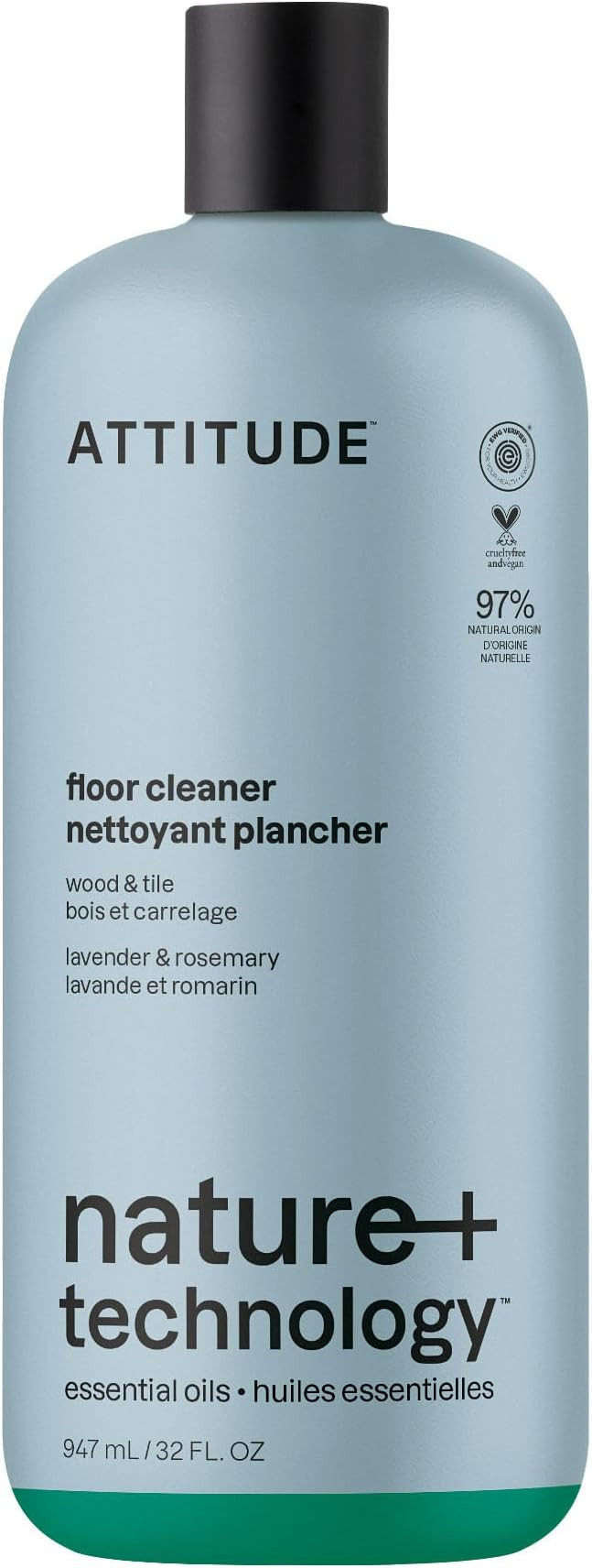 ATTITUDE Floor Cleaner, Made in Canada, Natural Origin Ingredients, EWG Verified, Streak Free, Am... | Amazon (CA)