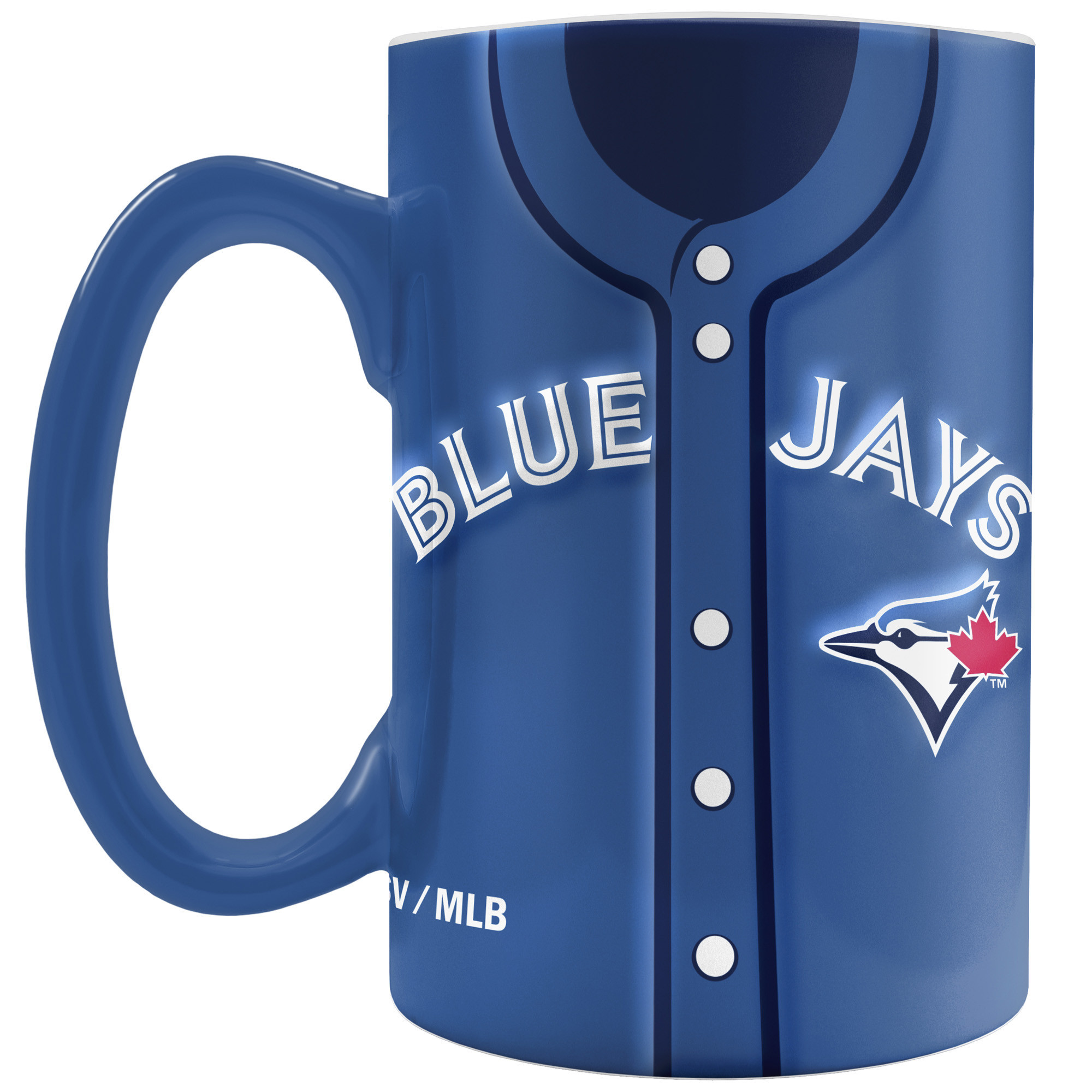 The Sports Vault Toronto Blue Jays 20 oz. Jersey Sculpted Mug | Fanatics