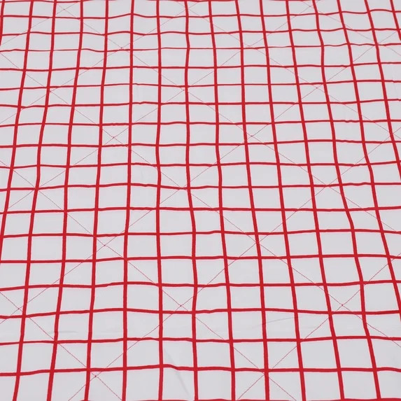 Mainstays Beach Blanket, Sand and Water Resistant, 79" x 59", Red Grid | Walmart (US)
