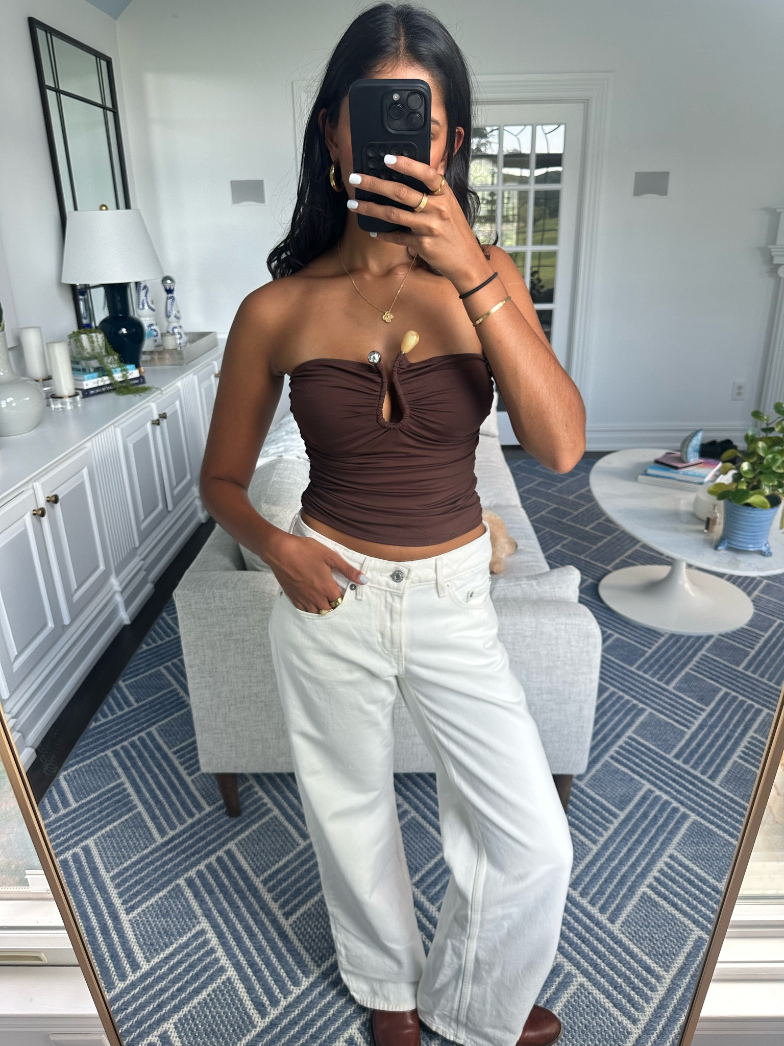 love this outfit for dinner, going out, etc. top is size 4 jeans are 27. My boots are vintage old Frye but I linked a similar pair from their website 

#LTKStyleTip