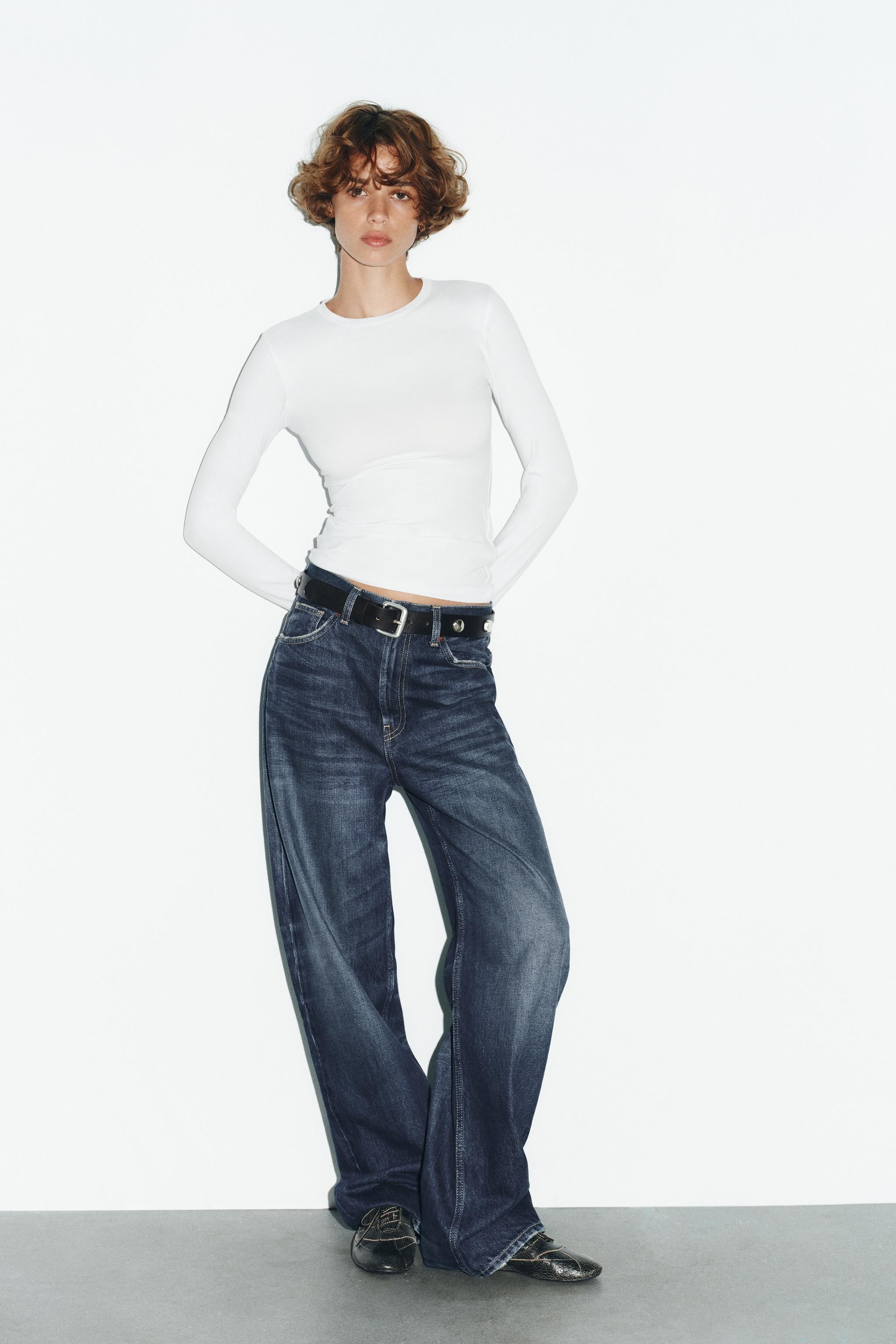 LONG SLEEVE T-SHIRT | Zara UK