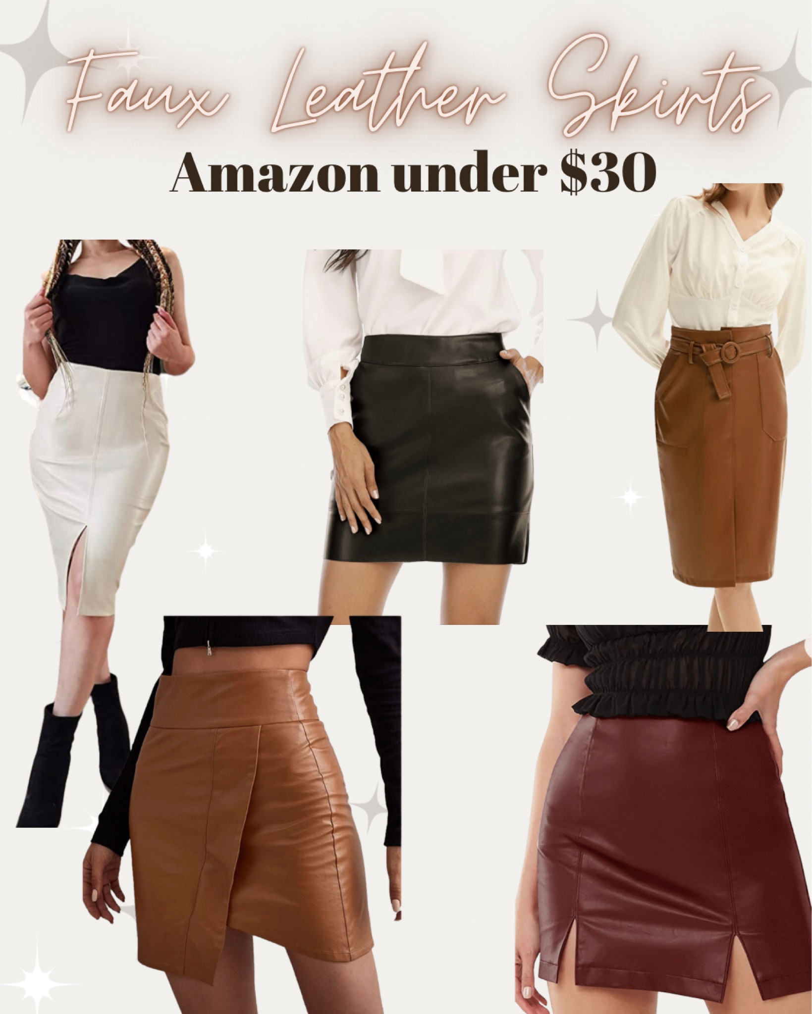 Amazon faux leather skirts a staple for a fall outfit this season!







Work outfit, fall fashion, affordable fashion, midsize fashion, date night

#LTKworkwear #LTKcurves #LTKSeasonal