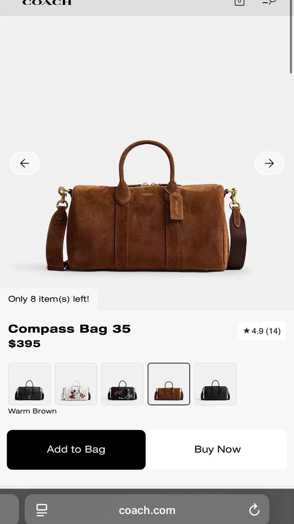 8 suede Compass 35s left! 

#LTKCyberWeek #LTKGiftGuide #LTKHoliday