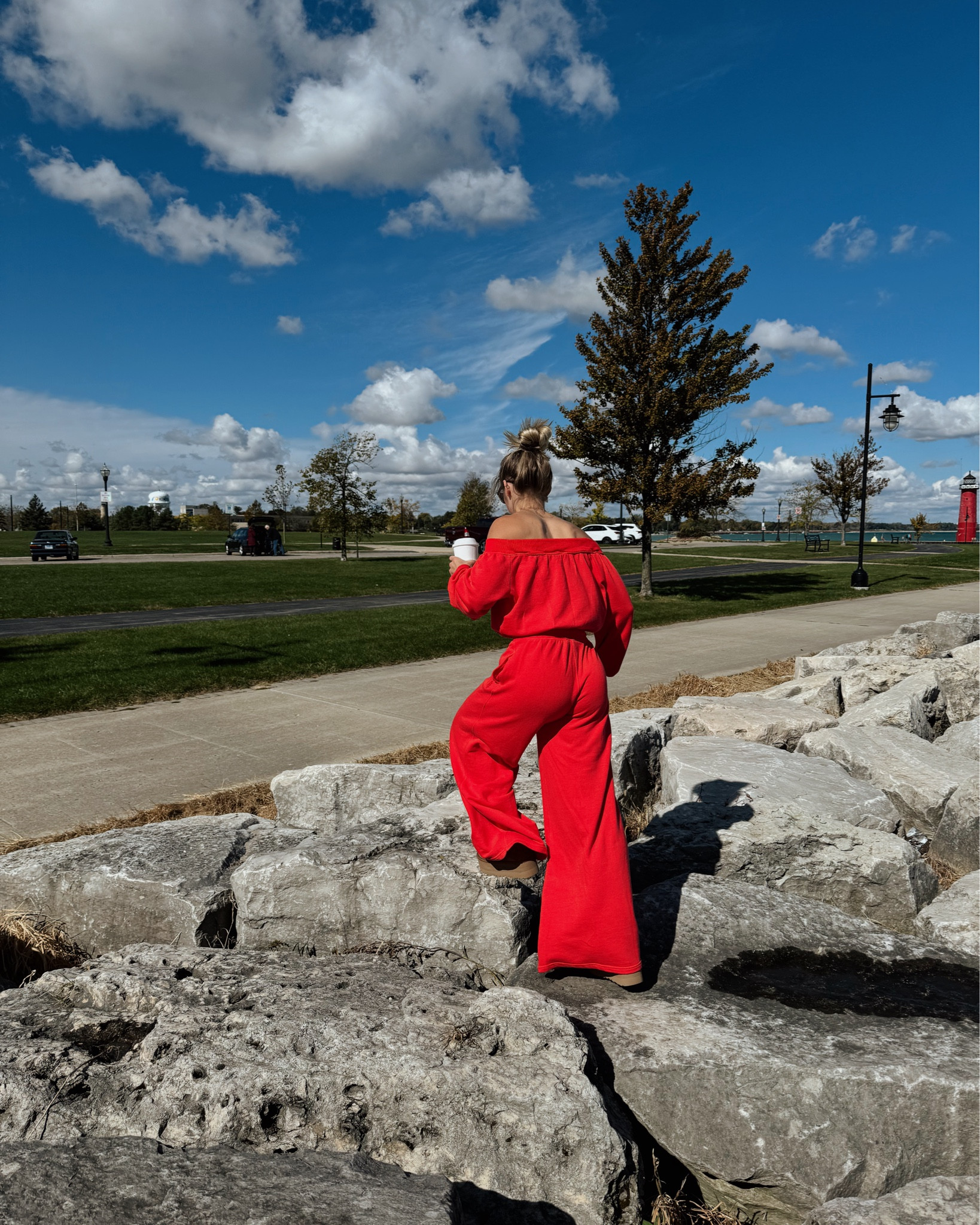 perfect fall comfy onsie 🍒🍒